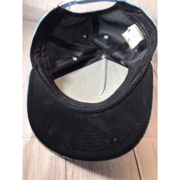 Wuke Brand World Map SnapBack Adjustable Hat - Picture 8 of 10